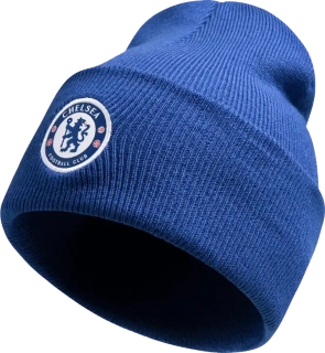 Unisex zimní čepice Nike Chelsea FC 25/26 Peak modrá