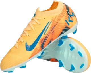 Dětské lisovky Nike Mercurial Zoom Vapor 16 Pro Kylian Mbappé FG oranžové2