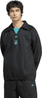 Pánská mikina Adidas Liverpool FC 25/26 Terrace Icons Drill černá
