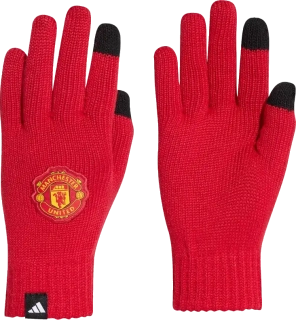 Unisex hráčské rukavice Adidas Manchester United 25/26 červené