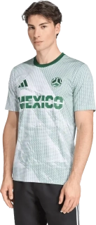 Pánský domácí fotbalový dres Adidas Mexico 25-26 zelený