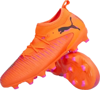 Dětské kopačky lisovky Puma Future 8 Match FG/AG oranžové
