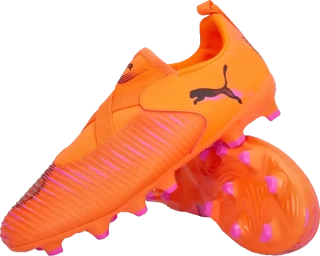 Dětské kopačky lisovky Puma Future 8 Match LL FG/AG oranžové