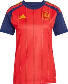 Dámský domácí fotbalový dres Adidas Španělsko 2026 červený