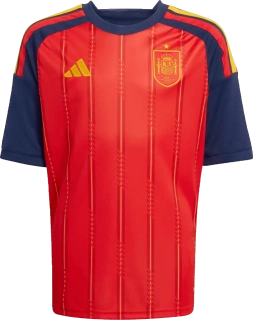 Dětský domácí fotbalový dres Adidas Španělsko 2026 červený