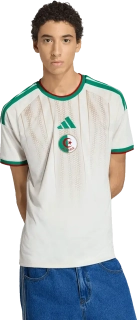 Pánský domácí fotbalový dres Adidas Alžírsko 2026 bílý