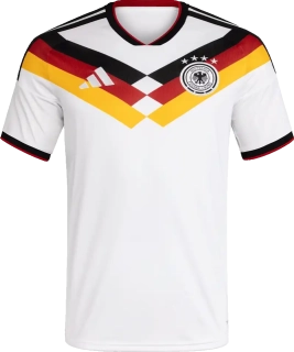 Pánský domácí fotbalový dres Adidas Německo 2026 bílý