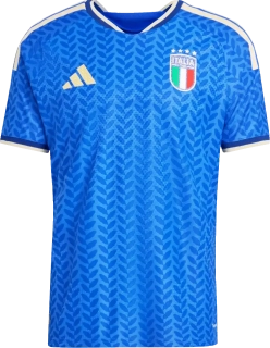 Pánský domácí zápasový fotbalový dres Adidas Itálie 2026 modrý