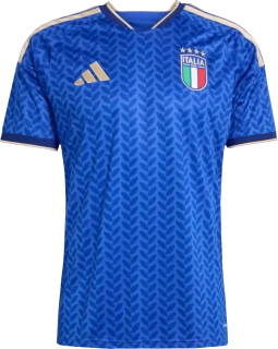 Pánský domácí fotbalový dres Adidas Itálie 2026 modrý
