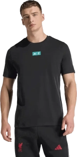 Pánské tričko Adidas Liverpool FC 25/26 Graphic Tee černé