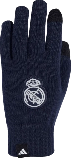 Unisex hráčské fotbalové rukavice Adidas Real Madrid 25/26 modré