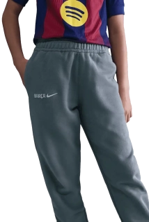 Dětské kalhoty Nike FC Barcelona 25/26 Air šedé