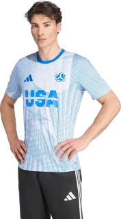 Pánský domácí fobalový dres Adidas USA 2026 modrý