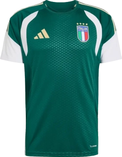 Pánský tréninkový fotbalový dres Adidas Itálie 2026 zelený