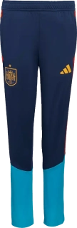 Dětské tréninkové kalhoty Adidas Španělsko 2026 modré