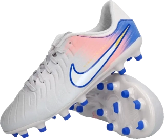Dětské kopačky lisovky Nike Tiempo Legend 10 Academy FG/MG šedé