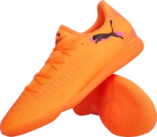 Pánské sálové kopačky Puma Future 8 Play IN oranžové