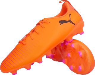 Dětské kopačky lisovky Puma Future 8 Play FG/AG oranžové