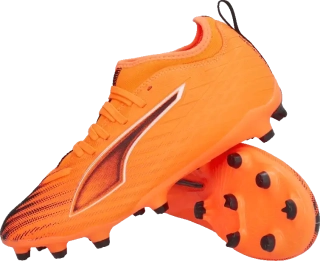 Dětské kopačky lisovky Puma Ultra 6 Match FG/AG oranžové