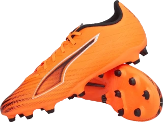 Pánské kopačky lisovky Puma Ultra 6 Play FG/AG oranžové