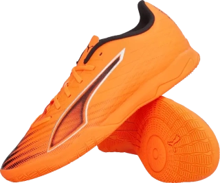 Pánské sálové kopačky Puma Ultra 6 Play IN oranžové