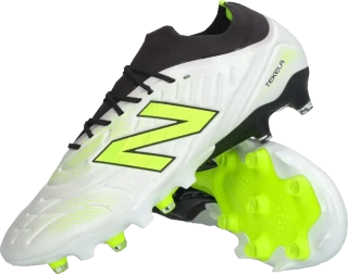 Pánské kopačky lisovky New Balance Tekela V5 Pro Low FG bílé