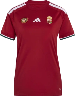 Dámský domácí fotbalový dres Adidas Maďarsko 2026 bordó