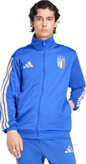 Pánská mikina Adidas Itálie 2026 DNA Track Top modrá
