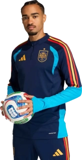 Pánská tréninková mikina Adidas Španělsko 2026 modrá