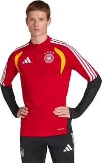 Pánská tréninková mikina Adidas Německo 2026 červená