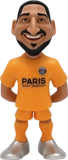Sběratelská figurka Minix PSG 25/26 Gianluigi Donnarumma 12 cm oranžová