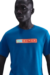 Pánské tričko s krátkým rukávem Nike FC Barcelona 25/26 Tee modré