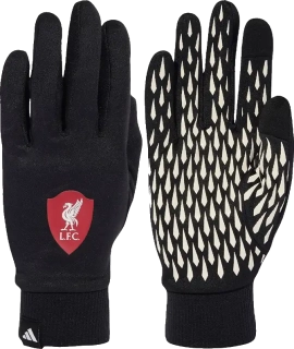 Unisex hráčské rukavice Adidas Liverpool FC 25/26 černé