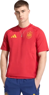 Pánské tričko Adidas Španělsko 2026 Tiro Travel Tee červené