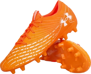 Pánské kopačky lisovky Under Armour Magnetico Select 5 FG oranžové