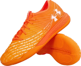 Pánské sálové kopačky Under Armour Magnetico Select 5 IN oranžové