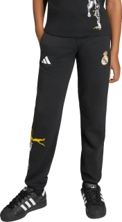 Dětské kalhoty Adidas Real Madrid x Marvel 25/26 černé