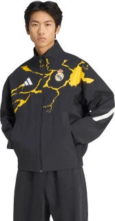 Pánská bunda Adidas Real Madrid x Marvel 25/26 Z.N.E. Anthem černá