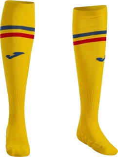 Unisex domácí fotbalové štulpny Joma Rumunsko 2026 žluté