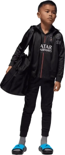 Dětská souprava Nike PSG x Jordan 25/26 Strike Little Kids pro malé děti černá
