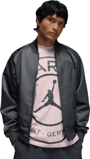 Pánská lehká voděodolná bunda Nike PSG x Jordan 25/26 Anthem černá 