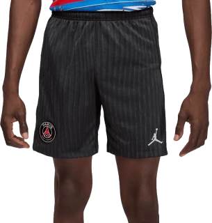 Pánské čtvrté fotbalové šortky Nike PSG x Jordan 25/26 černé