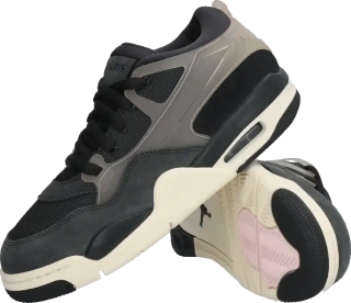 Dětská lifestylová obuv Nike Air Jordan 4 RM x Paris Saint-Germain černá