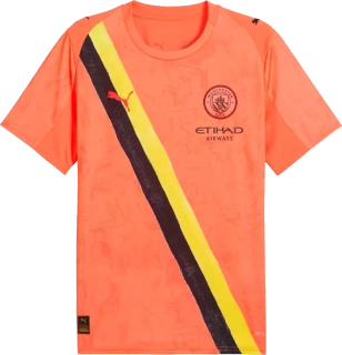 Pánský brankářský dres Puma x KidSuper Manchester City 25/26 oranžový