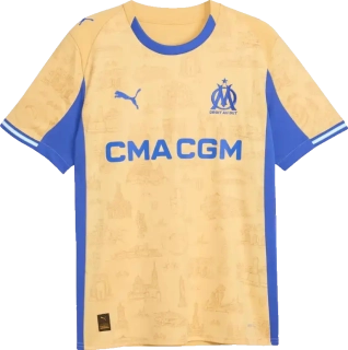 Pánský speciální dres Puma Olympique de Marseille 25/26 béžový