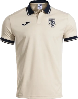 Pánská košile Joma Rumunsko 2026 Presentation Polo béžová
