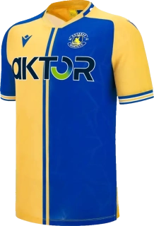 Pánský domácí fotbalový dres Macron Asteras Tripolis 25/26 modro-žlutý