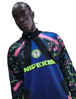 Pánský brankářský dres s dlouhým rukávem Nike Nigérie 2026 vícebarevný