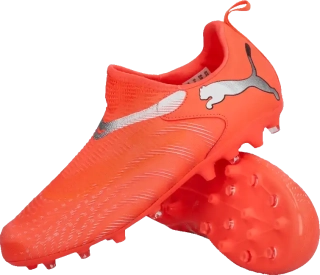 Dětské kopačky lisovky Puma Future 9 Match LL MG BTK červené