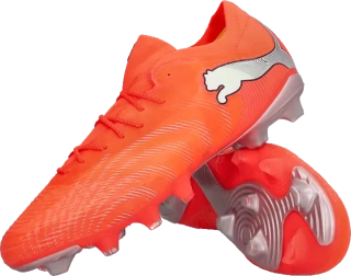 Pánské kopačky lisovky Puma Future 9 Ultimate Low FG/AG červené